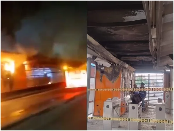 Metro Cali implementa plan de contingencia tras incendio en estación Petecuy