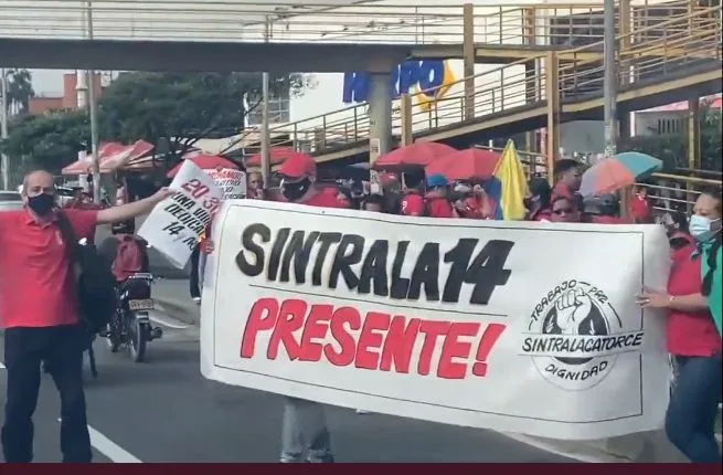 La 14 en este momento está en el proceso judicial