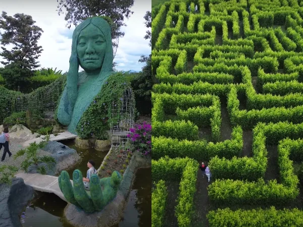 El laberinto natural más grande de Colombia y su gigante escultura de la Pachamama, cerca de Cali