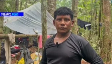 El difícil camino de Manuel Ranoque buscando en la selva a sus cuatro hijos: "Anímicamente mal, pero tengo fe"