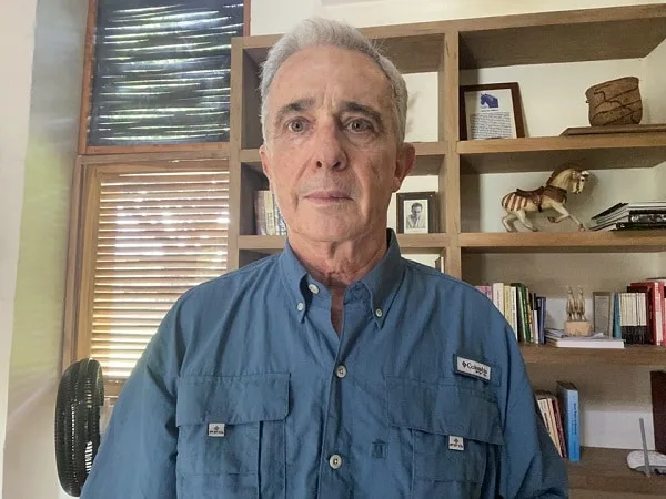 Álvaro Uribe Vélez, expresidente de Colombia.