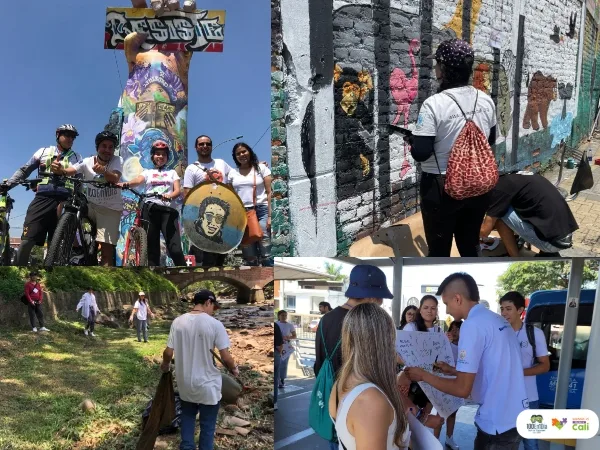 "Métele la ficha a Cali": Festival de voluntarios que llevó acciones positivas a los barrios