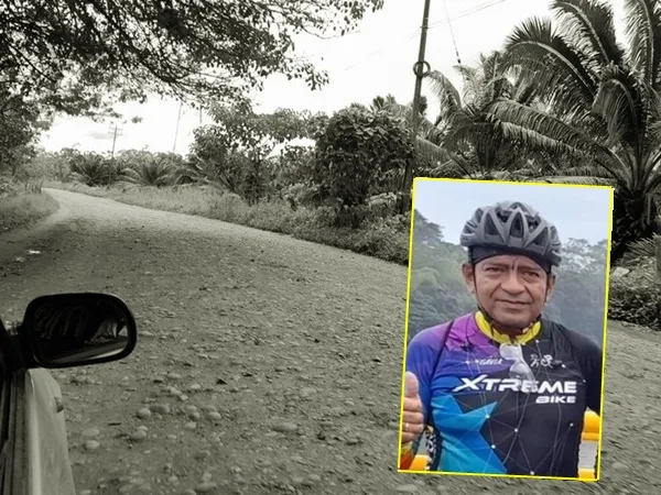 Ciclista en Nariño murió tras ser arrollado por carro fantasma, investigan si conductor estaría borracho