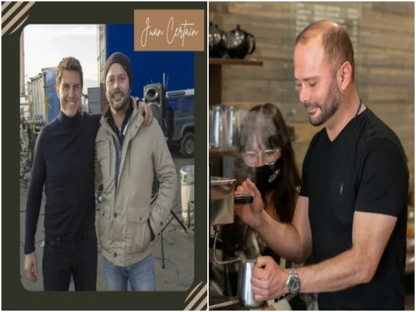 «El barista de los famosos es colombiano»: Juan Certain, ha preparado café para artista como, Tom Crusie