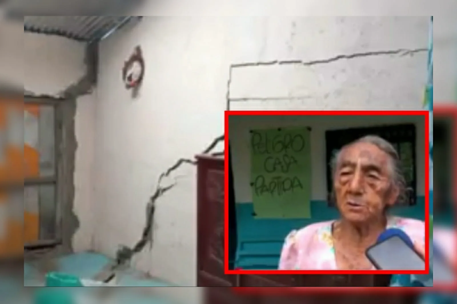 adulta mayor lluvias en Sandoná Nariño