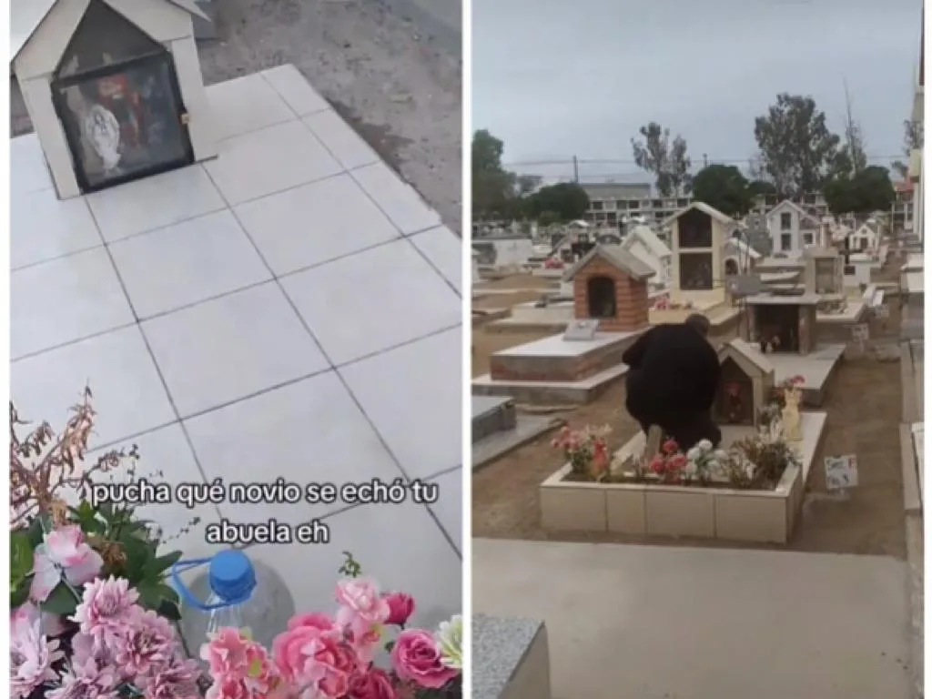 Ella murió hace cinco años pero su novio, sigue visitando la tumba y llevándole flores