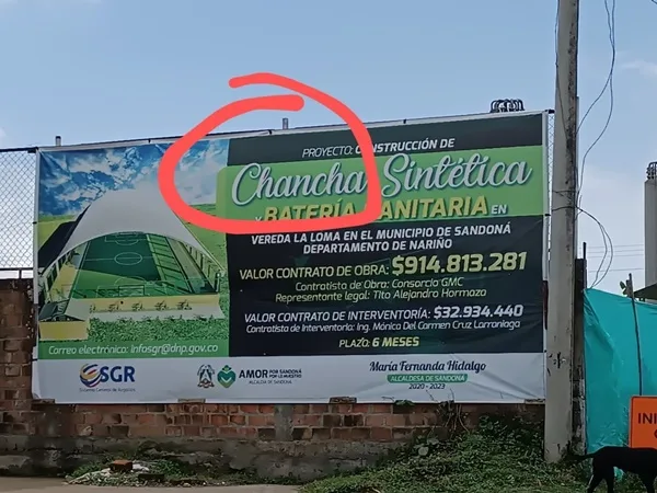 CANCHA EN SANDONÁ