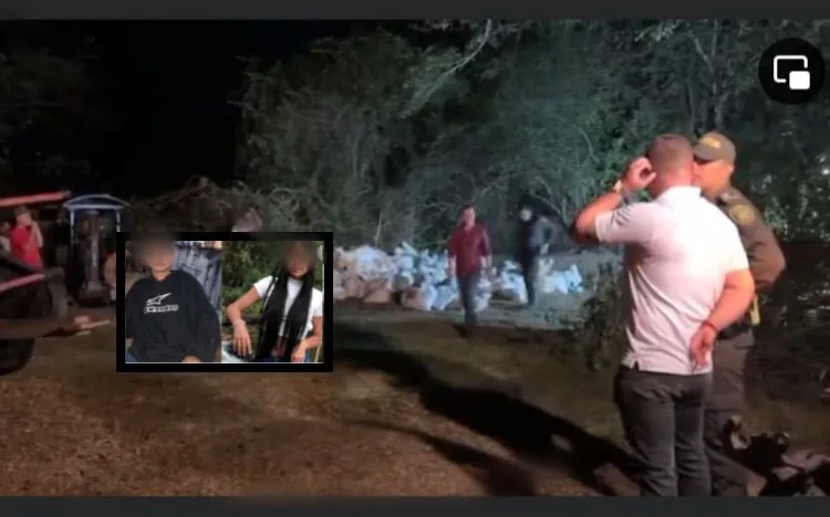 Angustia por Nasly y Nicolás: Están secando una laguna para sacar restos humanos, ¿serían ellos?