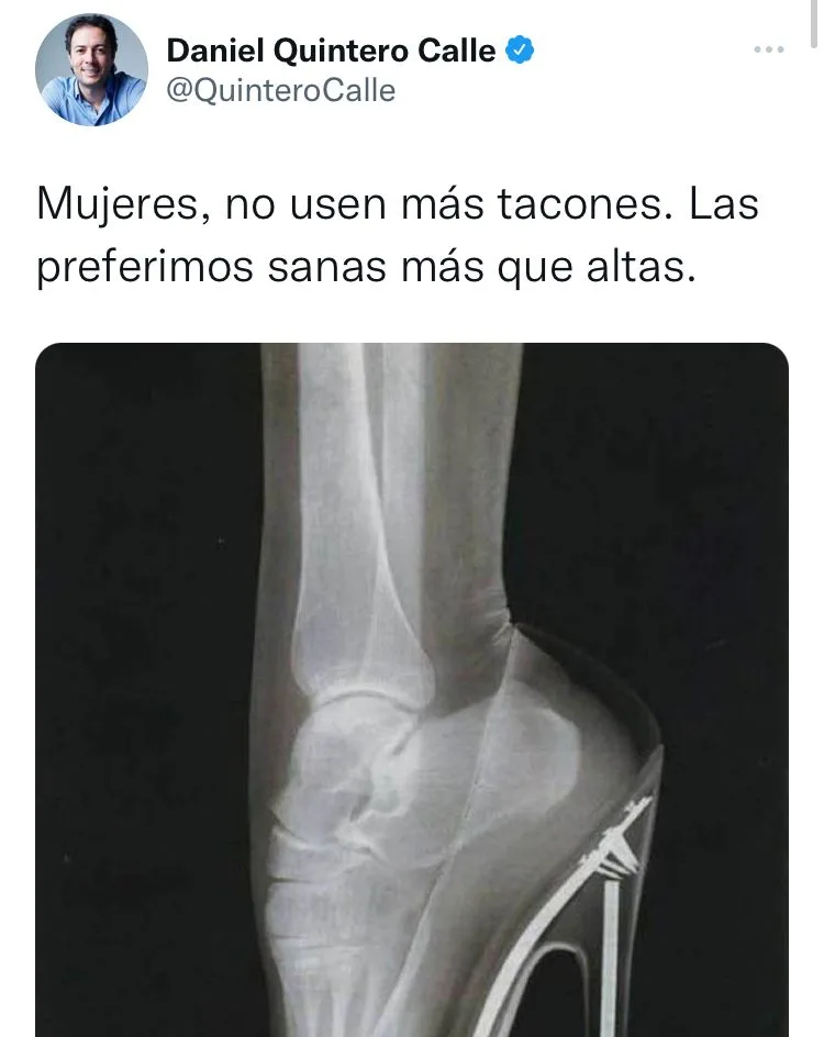 Daniel Quintero mensaje