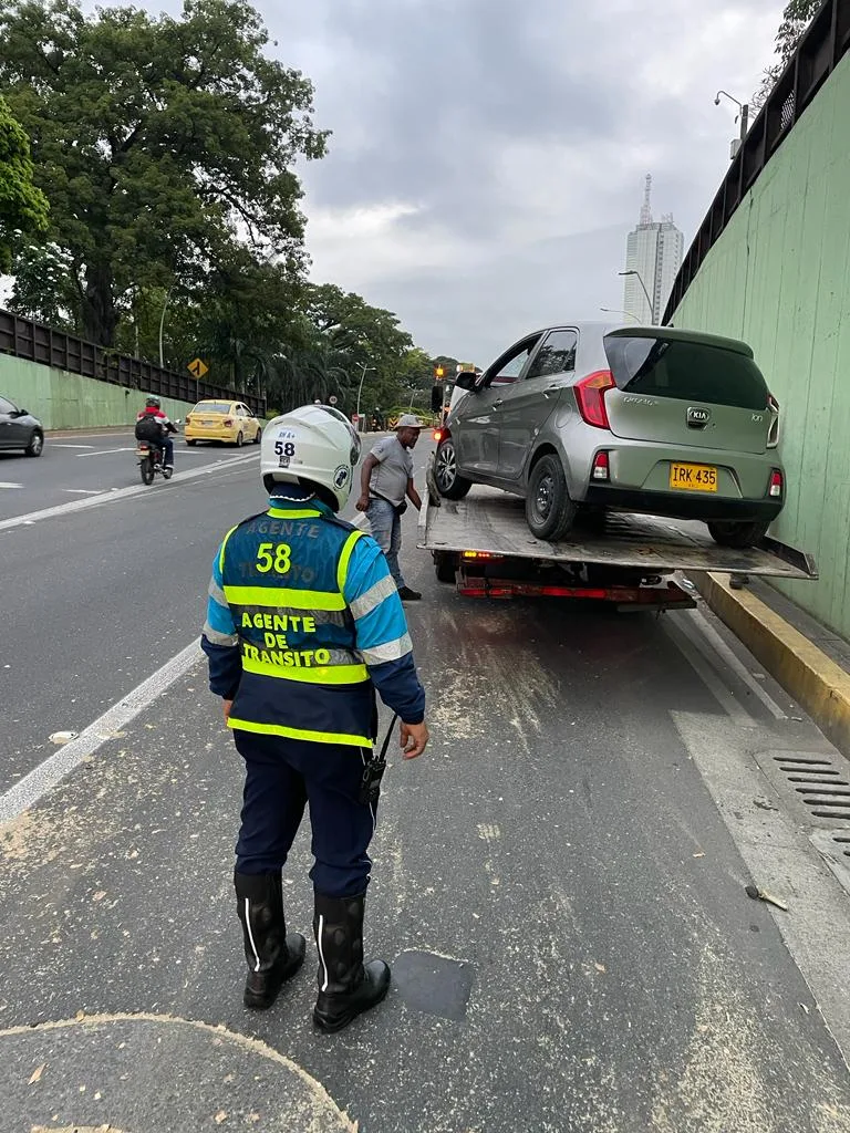 Habilitado el paso en el Túnel Mundialista en Cali, tras fuerte choque
