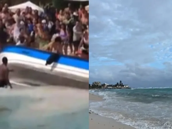 Olas gigantes y vientos peligrosos: frente frío dispara alerta máxima en el archipiélago de San Andrés