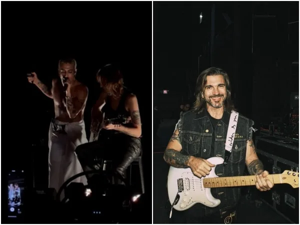 «Tengo la camisa negra»: Måneskin sorprende al público en Bogotá con homenaje a Juanes