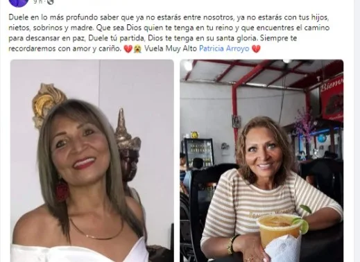doña Patricia en Cali desaparecida