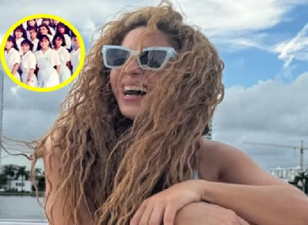 Shakira, cantante colombiana.