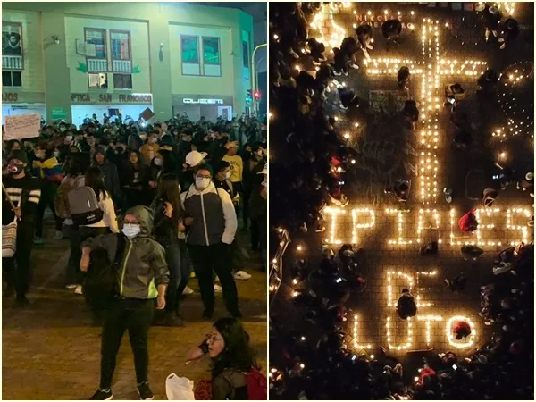 Los homenajes en Pasto, Ipiales y Tumaco por quienes perdieron la vida en el paro nacional