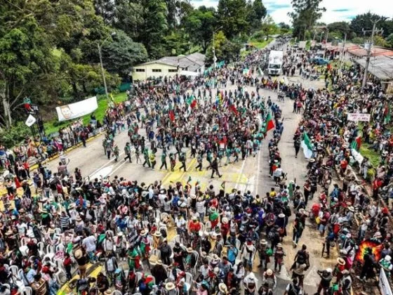 Minga indígena expresó que para el mes de diciembre retomará protestas en el país