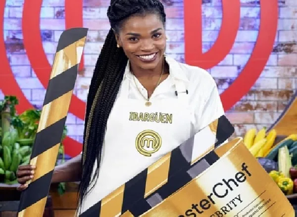 Catherine Ibarguen, concursante del 'reality' 'Masterchef Celebrity'.