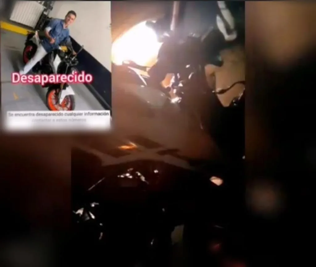 Leonel moto vía la Zoológico