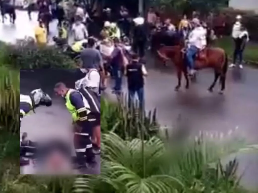 cabalgata en Palmira Valle