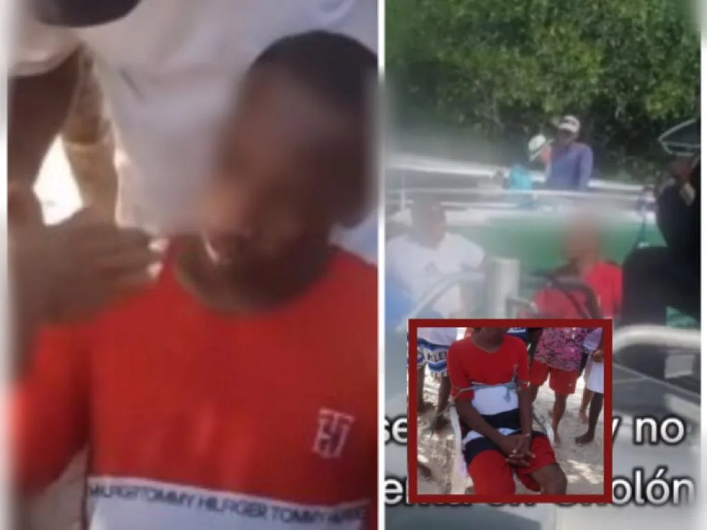 Una multa al 'falso gringo' que comió, se emborrachó y después no tenía con qué pagar en Cholón, Cartagena