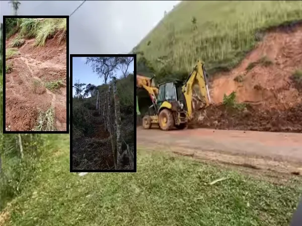 "Filtraciones de agua" también preocupan en Dagua, temen que sus fincas se derrumben o terminen sepultadas 