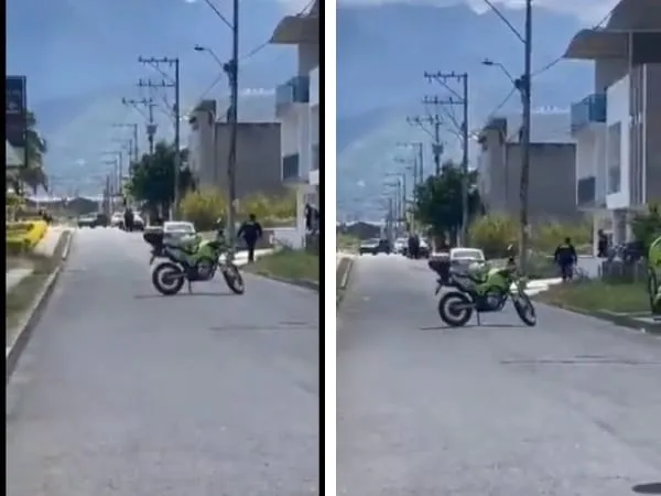 Esta vez no explotó, le lanzaron otra granada a la policia en Jamundí Valle