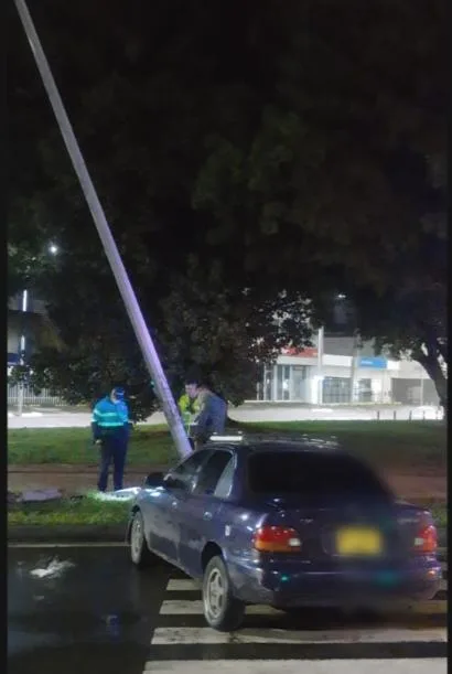 borracho Poste en Cali