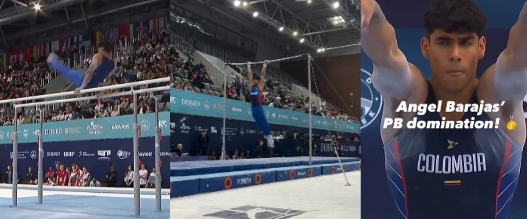 Ángel Barajas sigue haciendo historia: oro y bronce en la Copa del Mundo de Gimnasia Artística celebrada en Croacia