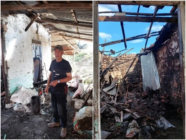Un incendio consumió el hogar de un vendedor de mango en Cartago, Valle del Cauca; así puedes ayudar