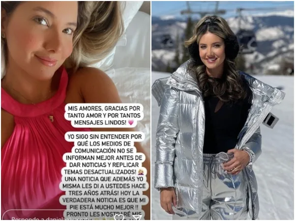 «Están desinformando»: Daniela Álvarez, aclaró cuál es su estado de salud actualmente