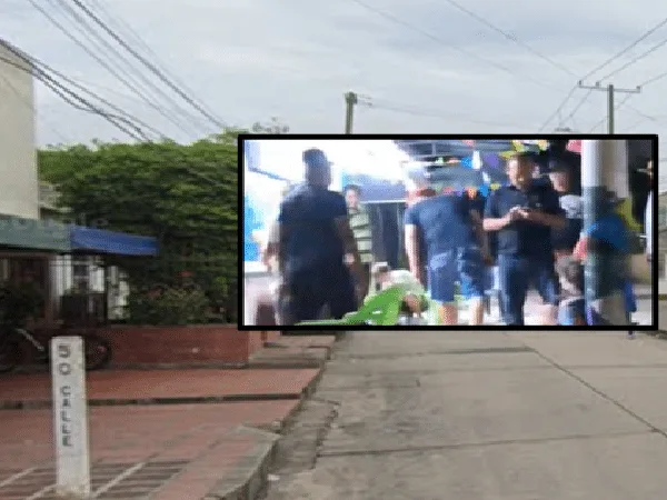 Extranjeros heridos en tienda en Barranquilla.
