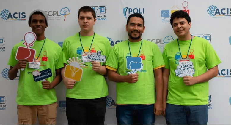 Equipo de programación de la universidad Icesi.