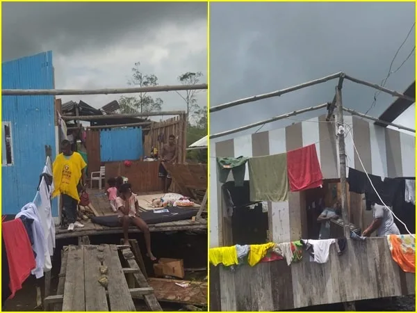 Estragos en Nariño: vendaval destruyó cerca de 90 viviendas en Mosquera, ahora claman ayuda
