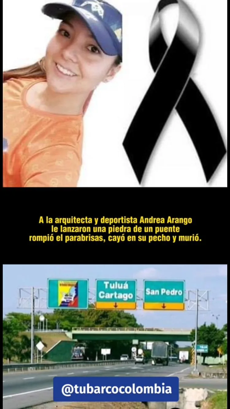 Extraña muerte de Andrea en San Pedro, Valle, ¿quién y por qué lanzaron una piedra desde el puente?