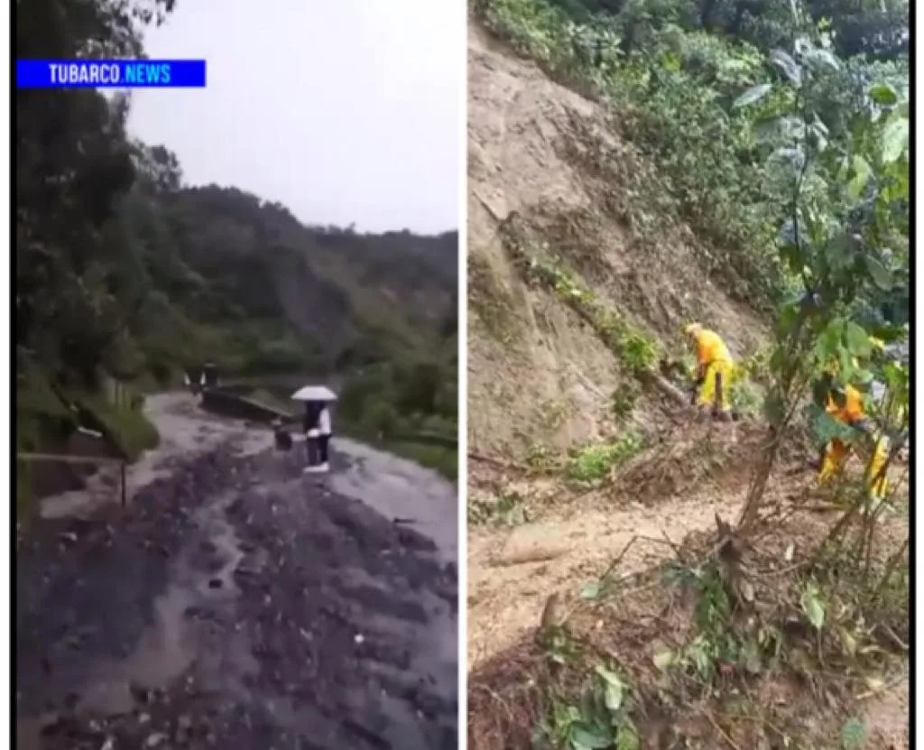Derrumbe otra vez causa emergencia en la vía San Francisco - Mocoa