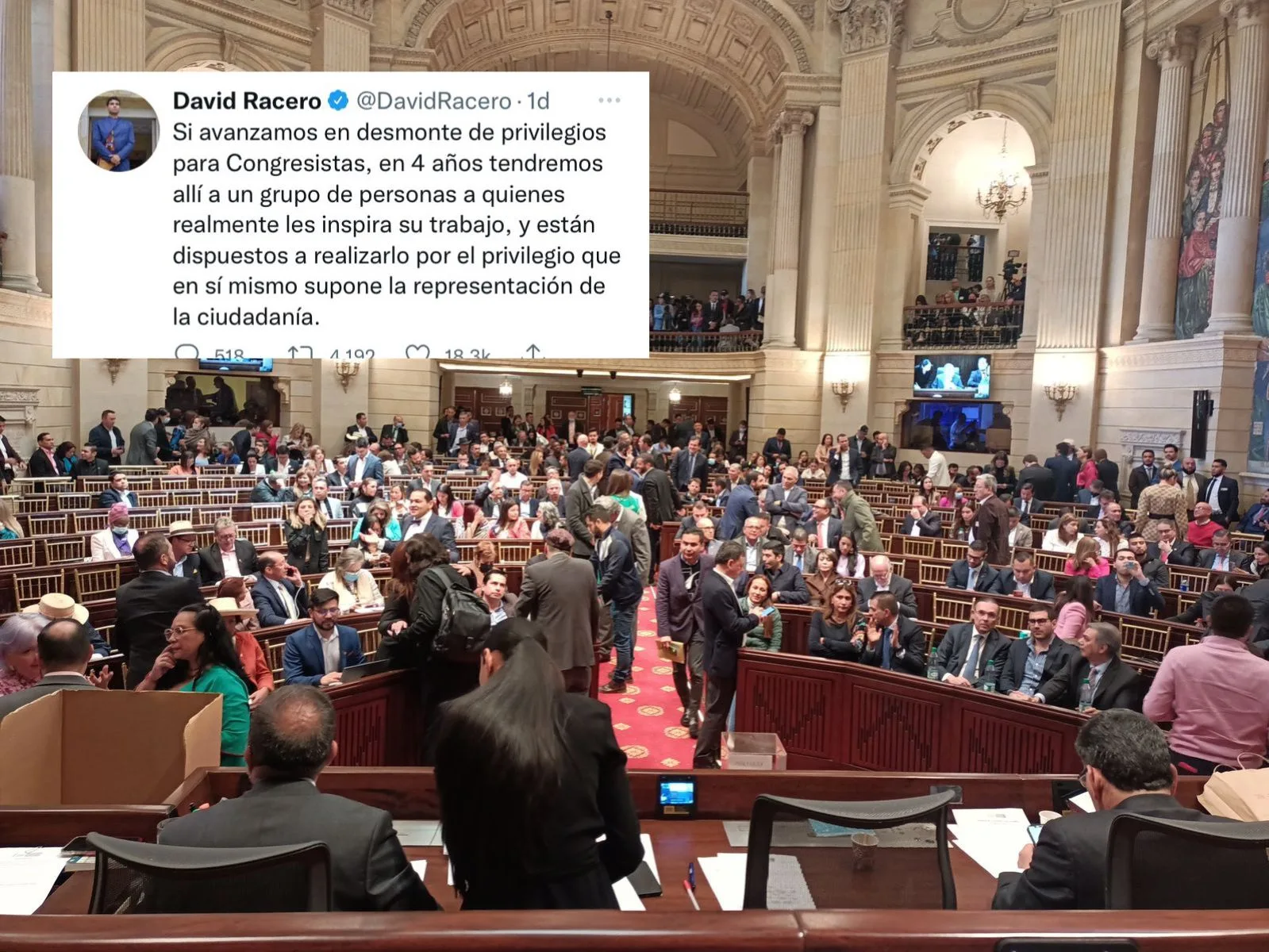 El ‘apretón’ a los congresistas con uso de camionetas y ahora almuerzos, que se pagan con dineros públicos