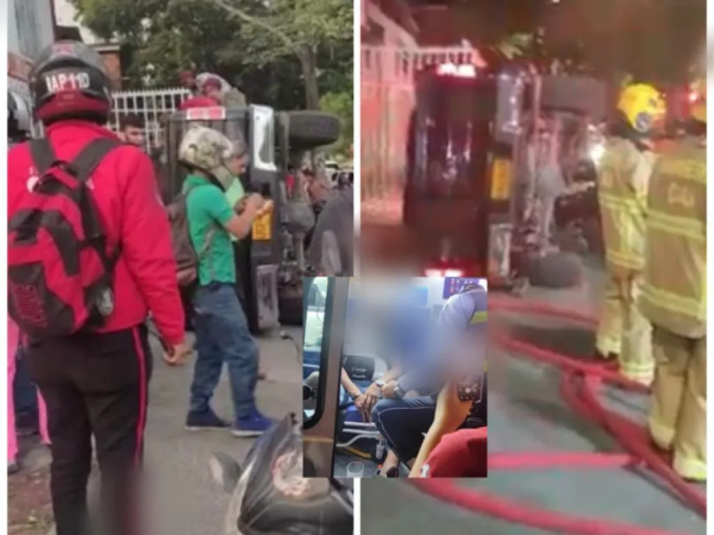 accidente en Cali conductor camioneta