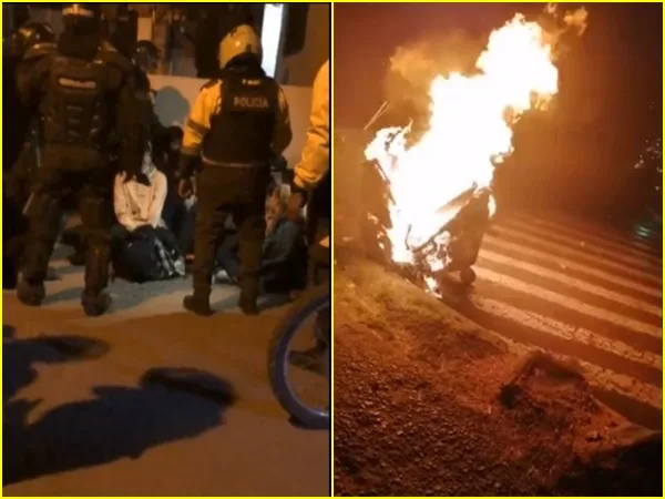 Tensa situación a esta hora en algunos sectores de Pasto, ante las manifestaciones del 28J