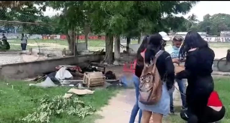 resguardo de gatos en Soledad quemado