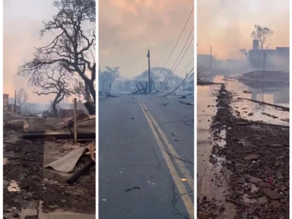 Incendio en Hawaii hawái Hawia Muai Lahaina incendios forestales