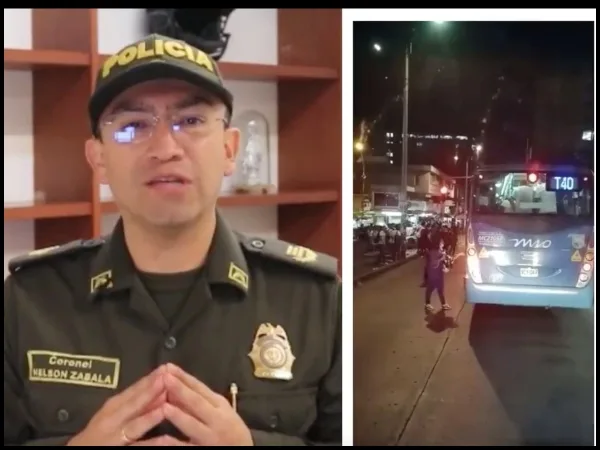 'Despelote' en bus del MIO en el centro "no era robo masivo", estaban evadiendo el pago, dice la Policía