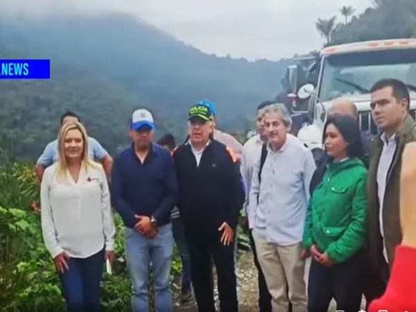 “Este es el Gobierno del cambio, variante San Francisco- Mocoa se construirá en 4 años”, ministro en visita al Trampolín de la Muerte