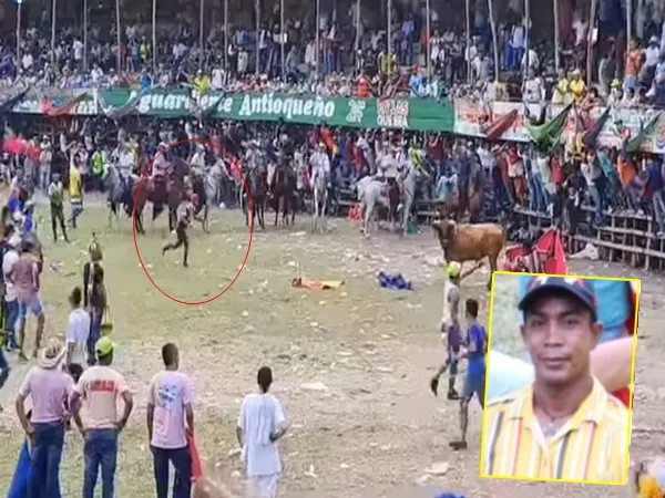 En plena faena murió hombre corneado por un toro, ocurrió en la corraleja de Corozal