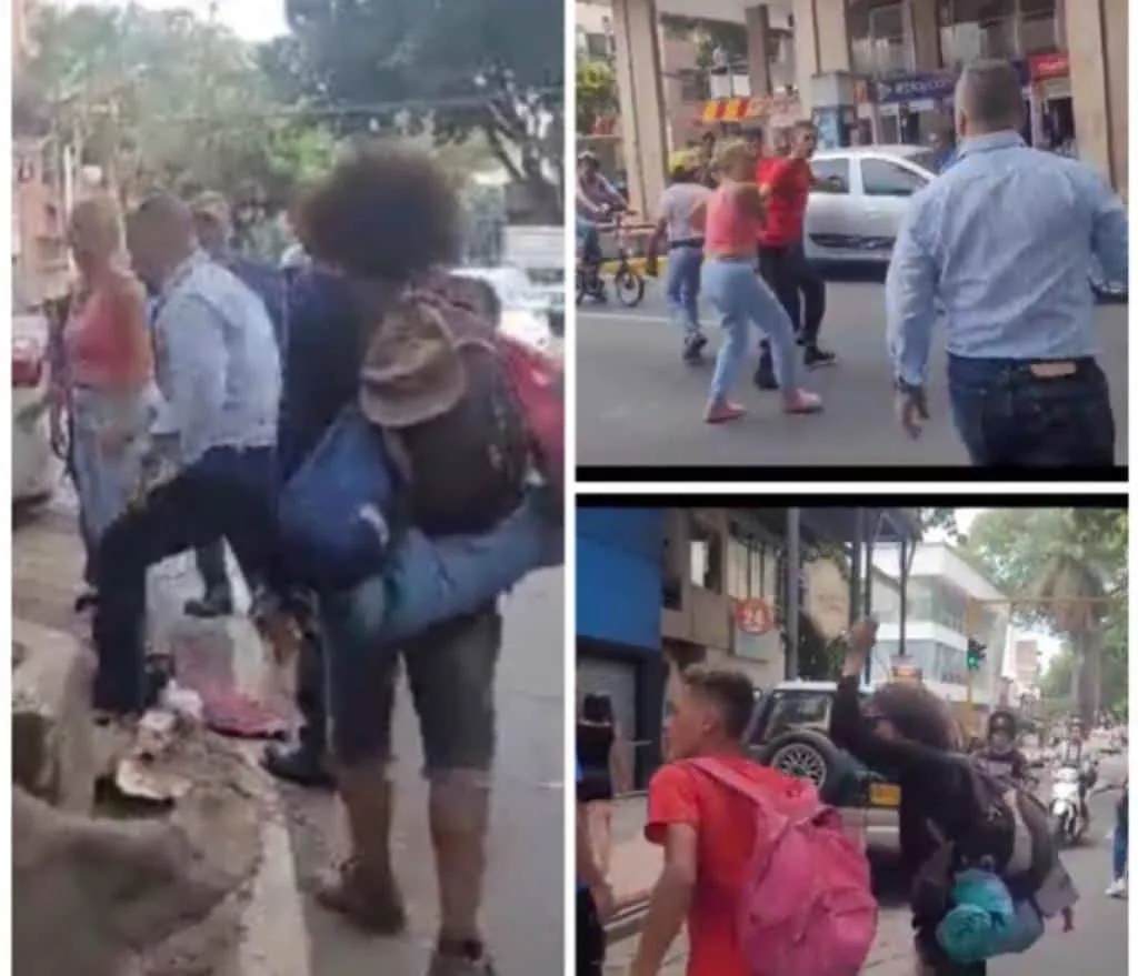 La mendicidad se complicó en la Avenida Sexta en Cali: hay peleas y discusiones