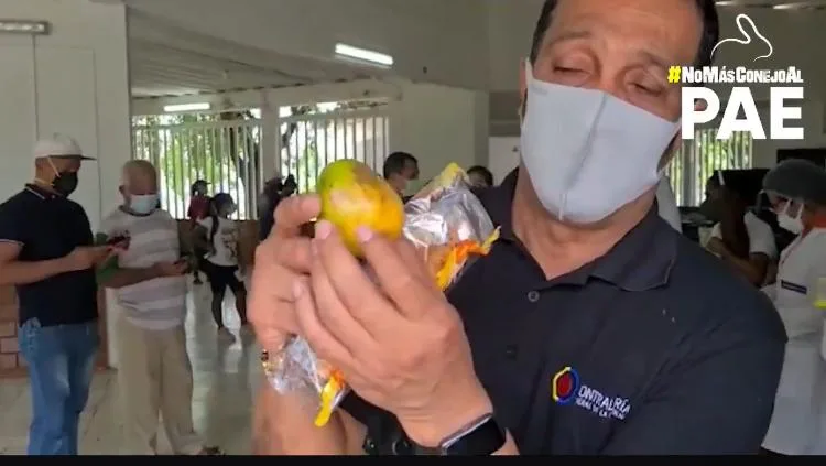 mango podrido alimentación escolar PAE Colombia