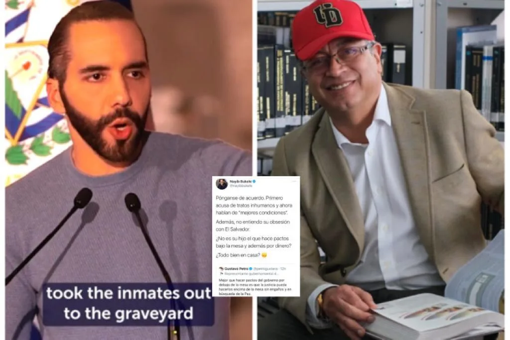 "Usted fue quien me atacó, yo ni recordaba su existencia": Bukele al presidente Petro, otro 'agarrón' en Twitter