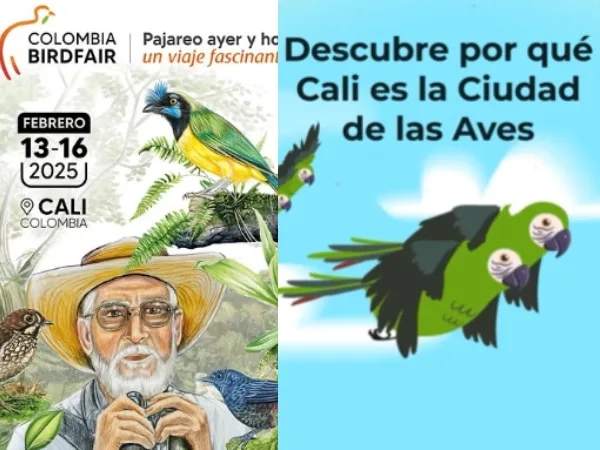 Experiencia inmersiva en Colombia Birdfair 2025 en Cali: Concierto de sonidos precolombinos y animales sagrados
