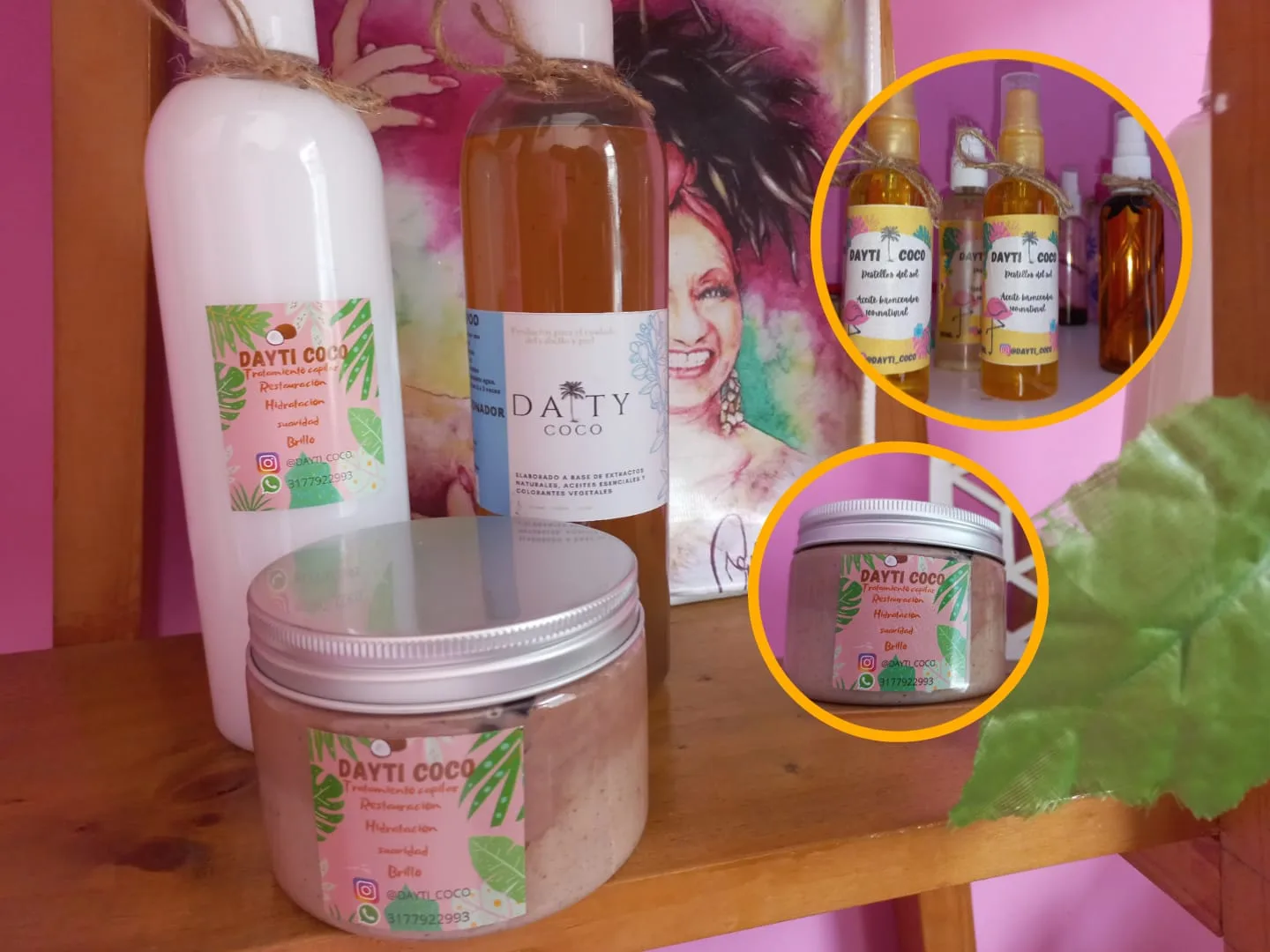 Dayti Coco: "Un emprendimiento de productos capilares y corporales que enamora", historias en Cali