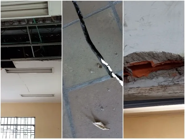 «Las grietas no aguantan un año más»: colegio Santa Librada, a punto de colapsar