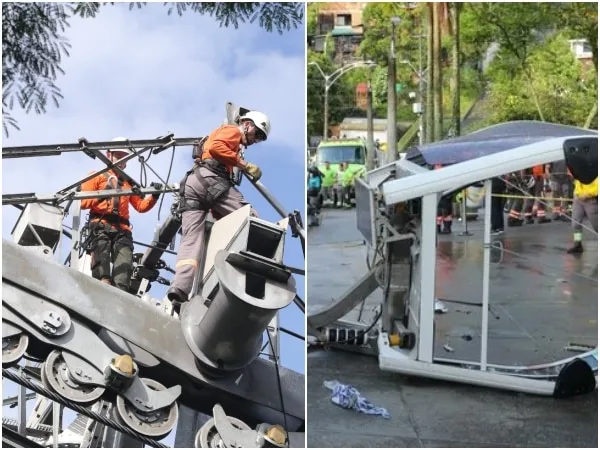Metrocable de Medellín: esperanzas de reapertura tras accidente en Línea K